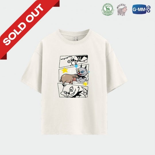 MOO DENG x PERMPOON OFFICIAL T-SHIRT | JjyubiDept
